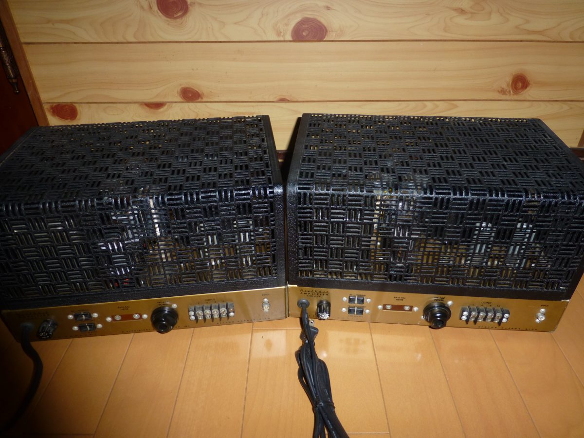 Heath Kit W-5M 6L6PP Power Amplifiers　￥330,000/Pair