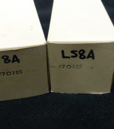 LS8A tubes ￥55,000/Pair