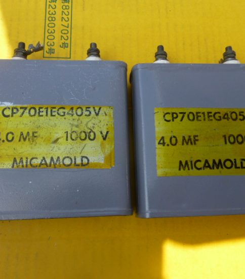 Micamold Oil capacitors　￥13,200/Pair