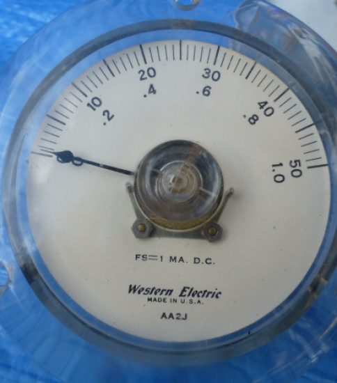 Western Electric 1mA DC Meters ￥16,500/Each