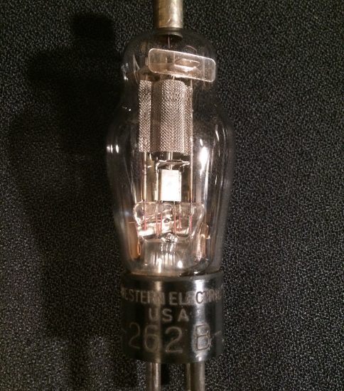 Western Electric 262B Engraved tubes ￥Sold out!!