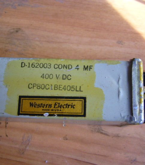Western Electric D-162003　Oil Caps　￥27,500
