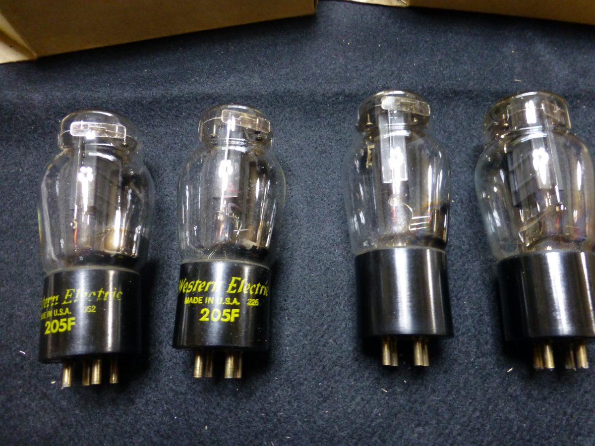 Western Electric 205F tubes ￥Ask!!