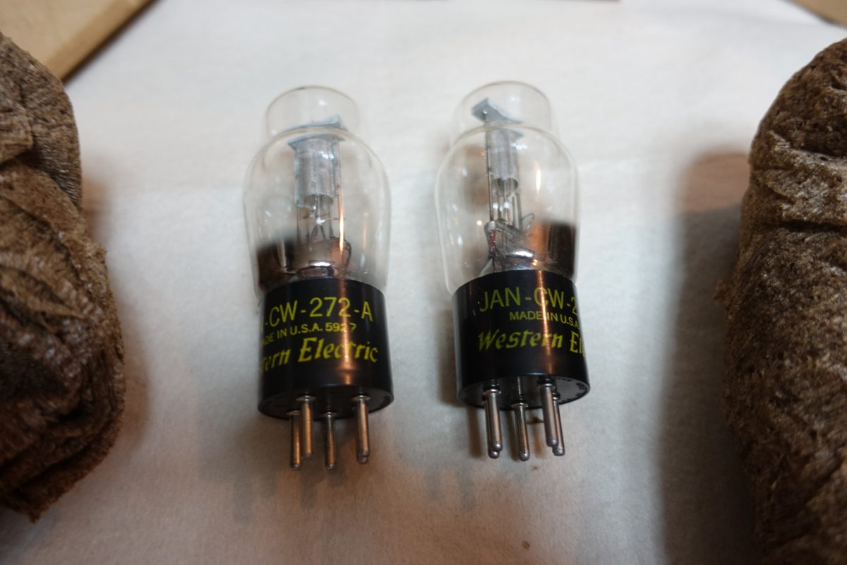 Western Electric 272A tubes　￥55,000/Each