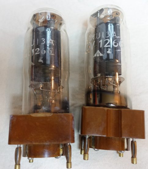 Osram NU-13A/CV1266 harf-wave rectifier tubes ￥33,000/Each