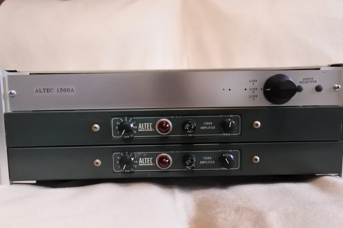 Altec 1566A Lineamplifiers　￥Sold out!!
