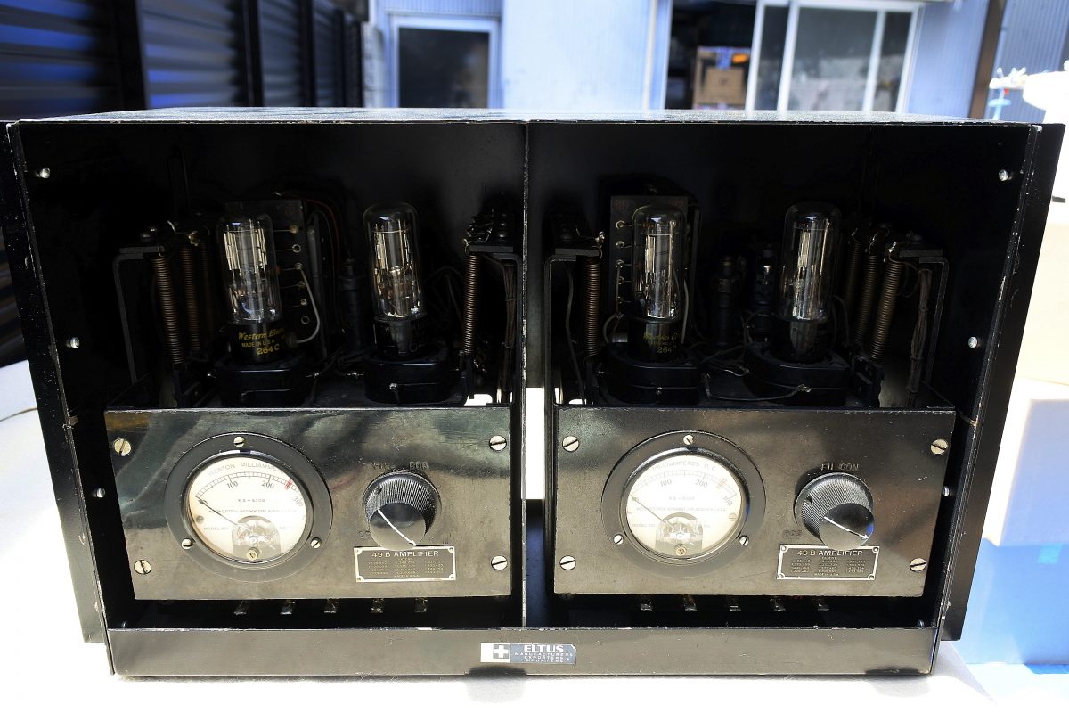 Western Electric 49B amplifiers customized for RIAA EQ made by ELTUS ￥Sold out!!