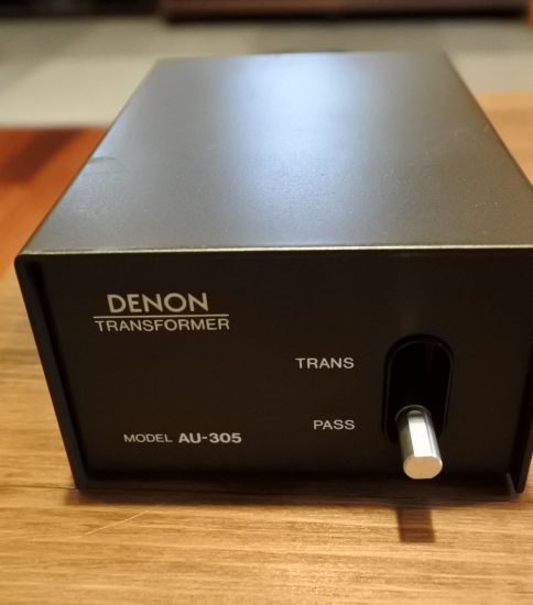 Denon AU-305 Step up Transformer for MC cartridge　￥Sold out!!