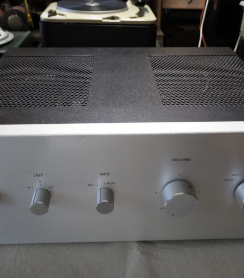 Custom made tube type stereo preamplifier with CR-EQ 　￥Sold out!!