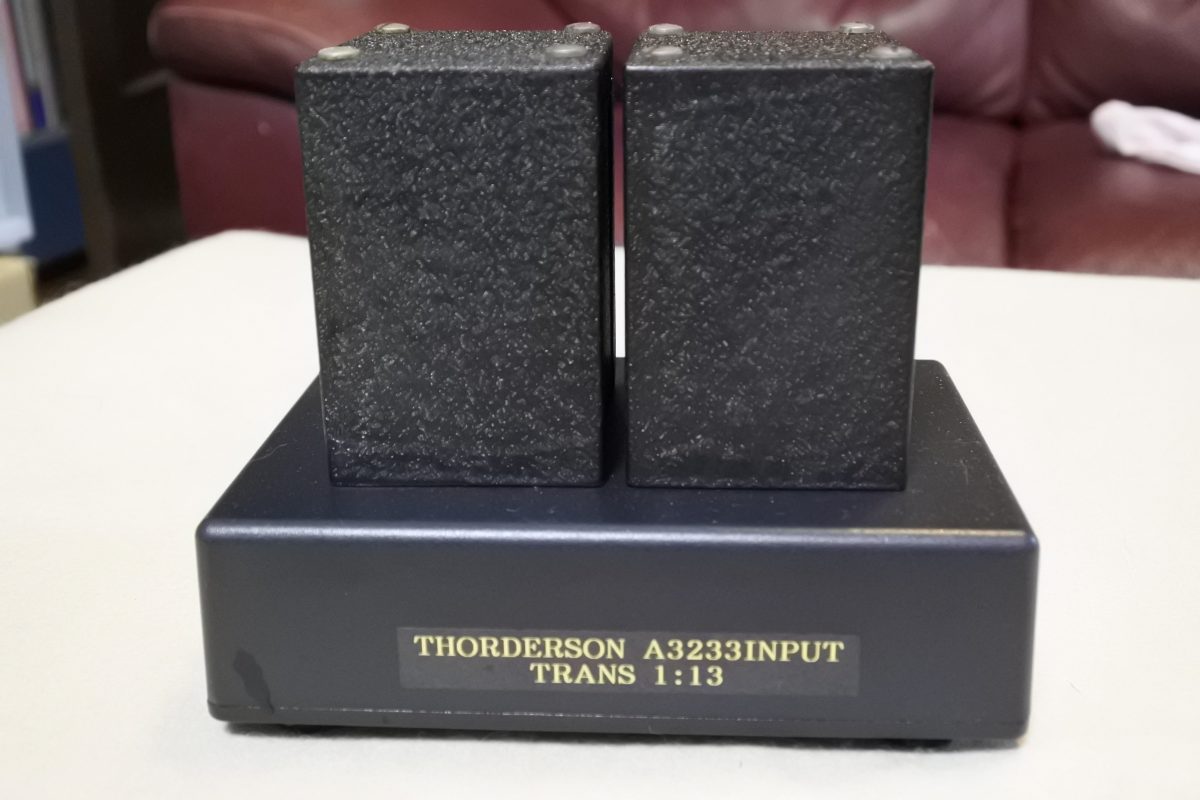 Thordarson　A-3233 MC step-up transformers　￥110,000