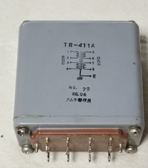Tamradio TR-411A Input transformer　￥Sold out!!