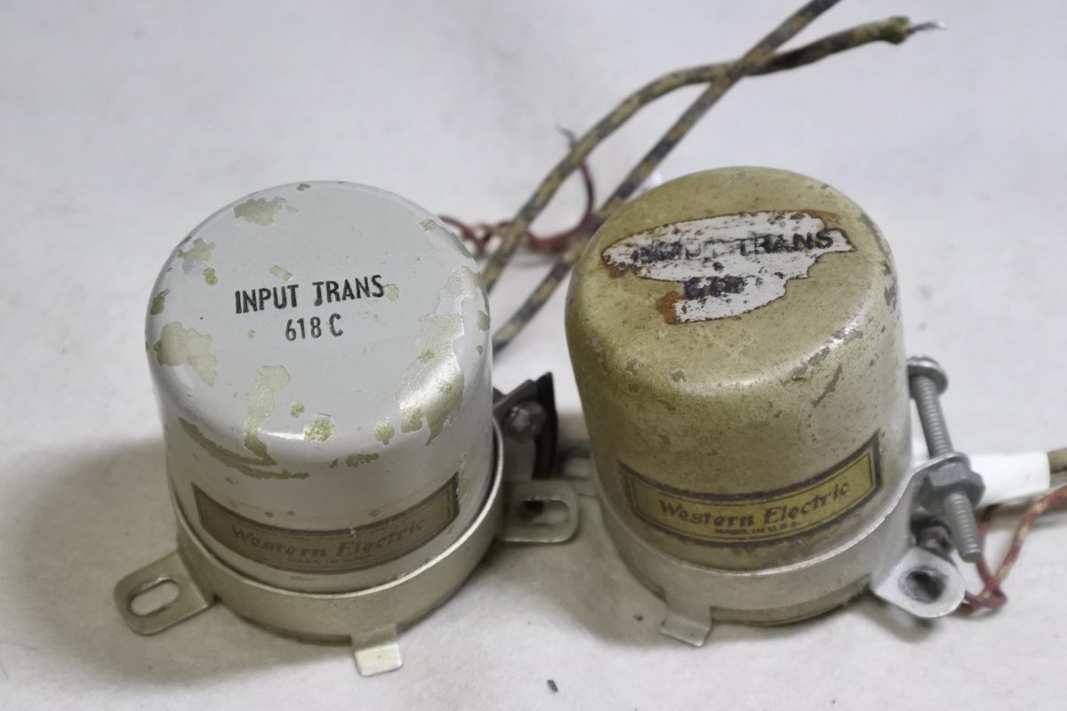 Western electric　618C Input transformers　￥Sold out!!