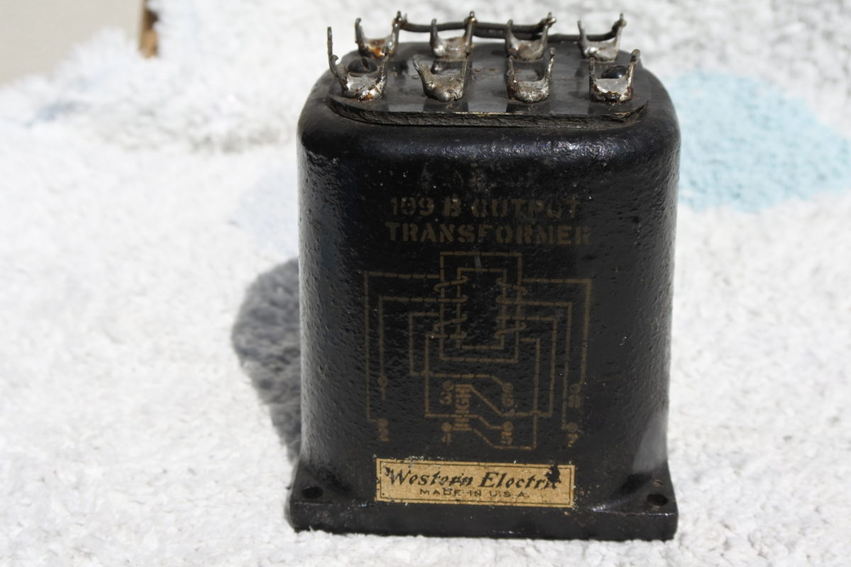 Western electric　109B Output transformer　￥Sold out!!