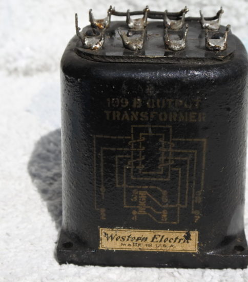 Western electric　109B Output transformer　￥Sold out!!