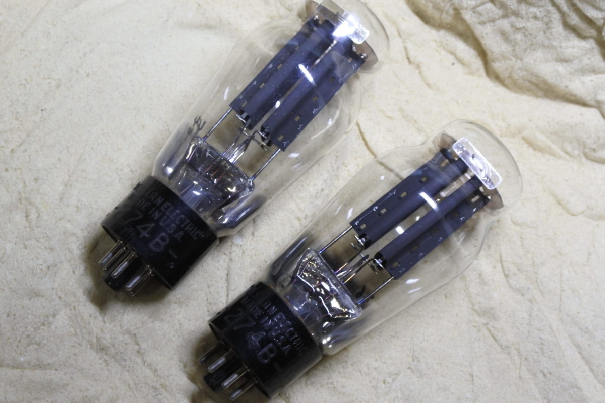 Western electric　274B  Engaraved Tubes　￥Sold out!!