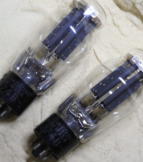 Western electric　274B  Engaraved Tubes　￥Ask!!