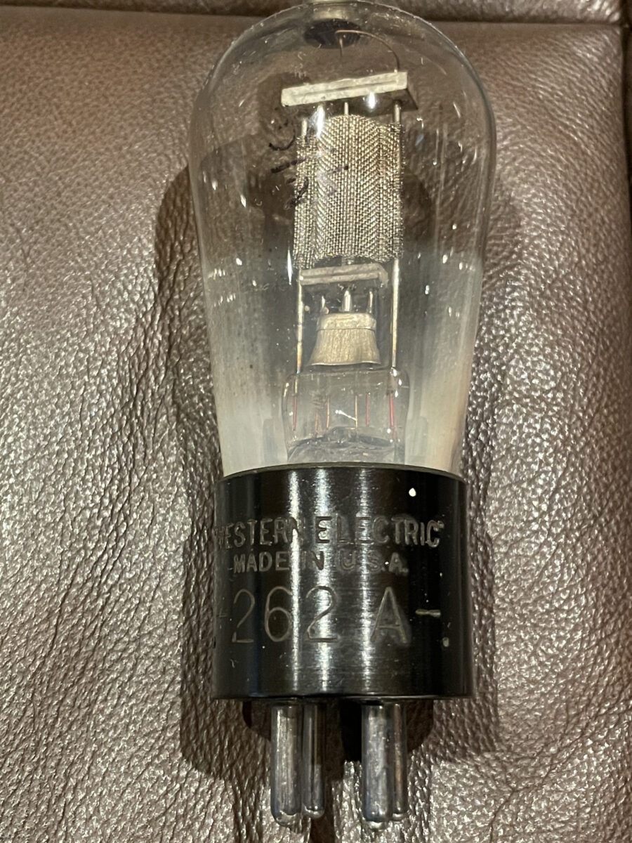 WEstern electric 262A tube ￥Ask!! – WEC5 商品紹介（Picture Items）