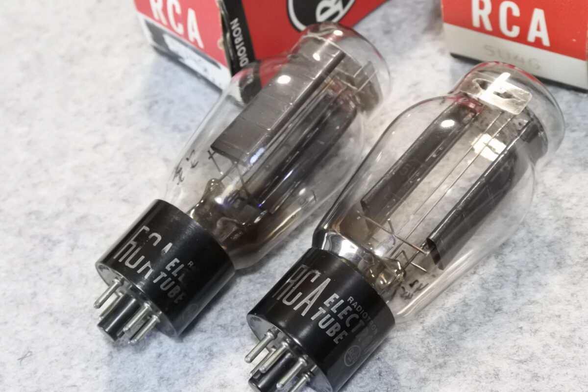 RCA 5U4G tubes　￥33,000/Pair