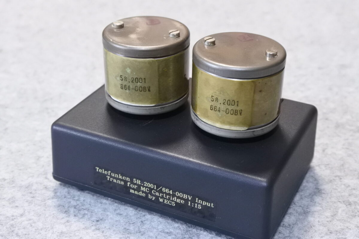 Telefunken 5R,2001/664-00BV Input transformers for MC Cartridge　￥Sold out!!