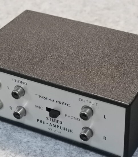 Realistic 42-2101 Stereo Preamplifier　￥Sold out!!
