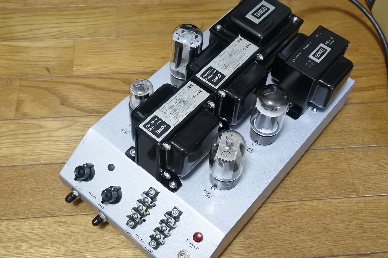 6L6GC/KT66 SE Stereo Power Amp ￥298,000 WEC5 商品紹介（Picture Items）