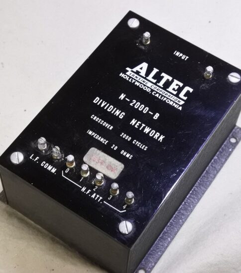 Altec N-2000-B Cross over　￥Sold out!!