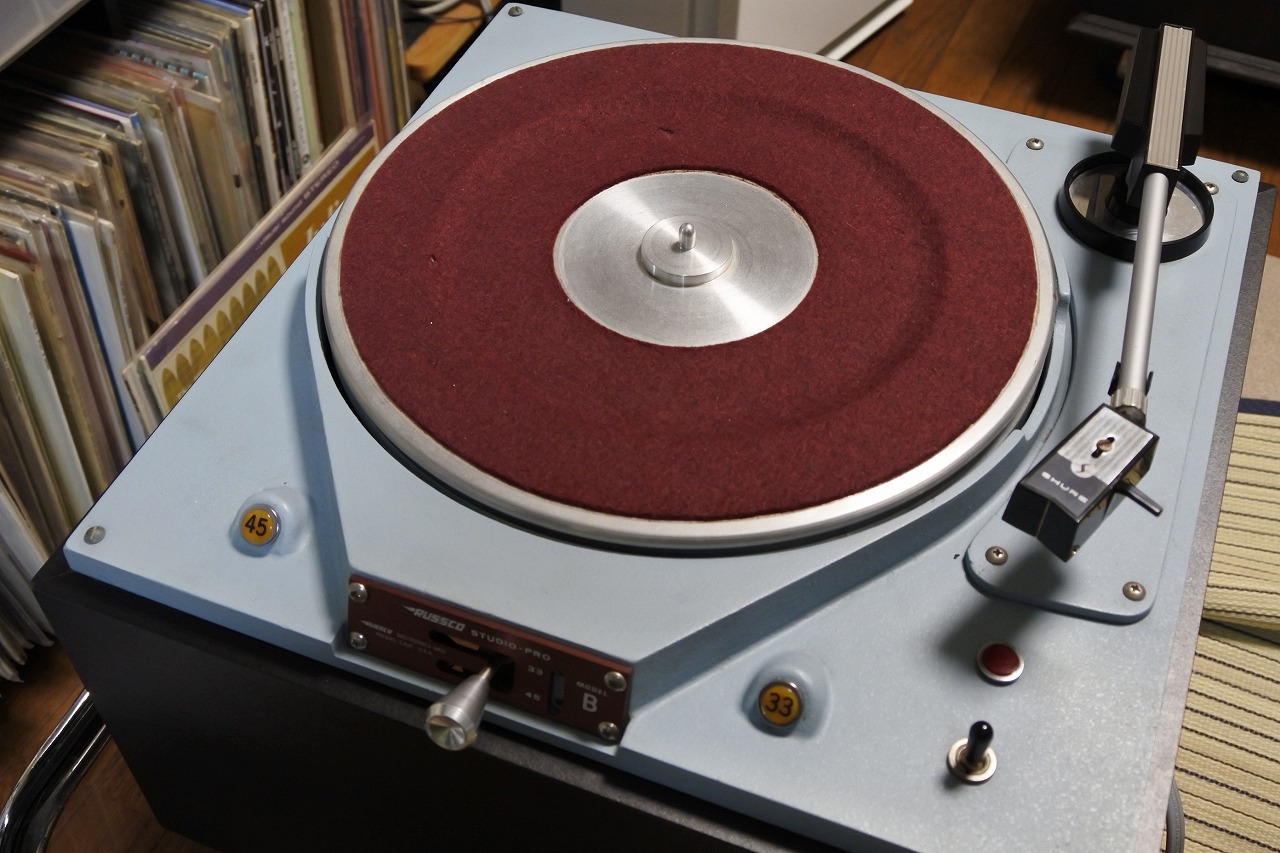 Russco Studio Pro Model-B Turntable ￥Sold out!! – WEC5 商品紹介（Picture Items）