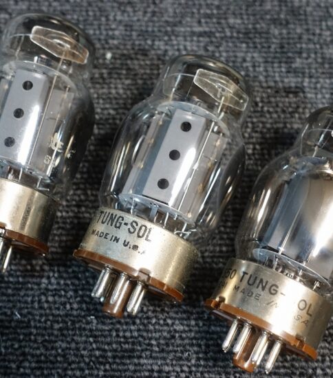 Tung-sol 6550 tubes　￥77,000