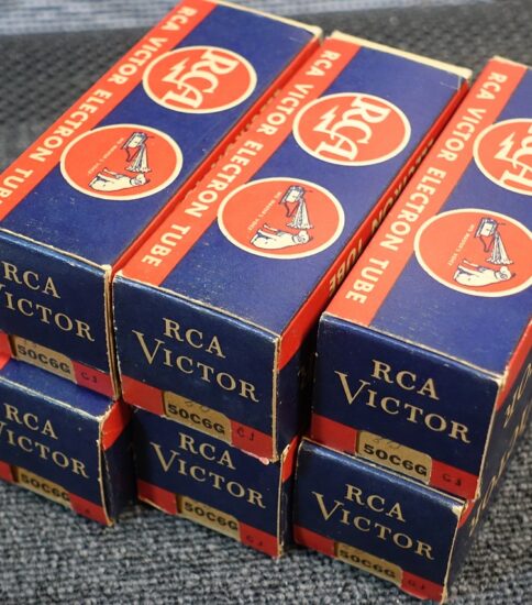 RCA/Victor 50C6G tubes  ￥11,000/Each