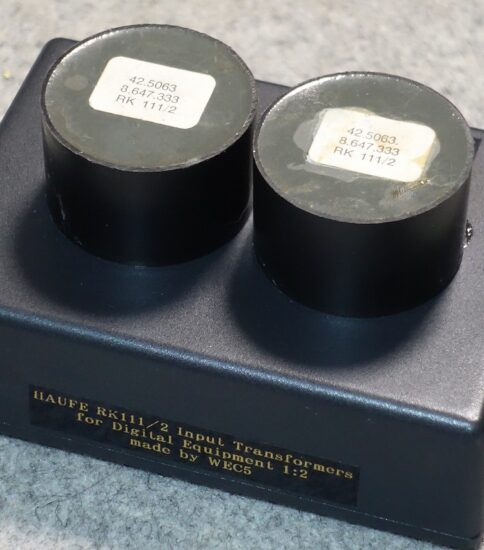 Haufe RK111/2 Line Transformers　1：2　￥66,000